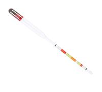 Gatuida Alcohol Hydrometer and Scale Hydrometer Triple Range Accurate Measurement Tool for Beer and Wine Brewing with Specific Gravity and Sugar Content Testing Suitable for Random Color