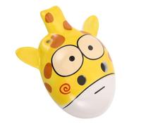 Gatuida Alto Ocarina 6 Hole Ceramic Musical Toy Kids Flute Lightweight Compact Portable Cute Cartoon Giraffe Design Creative Early Education Present for Children