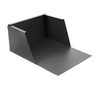 Gatuida Aluminium Alloy Rain Gutter Drain Extension, Splash Block Downspout, Basket-Shaped Rain Spout Extender Tray for Outdoor Floors, Rust Resistant, Easy to Install