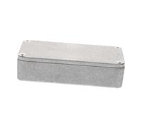 Gatuida Aluminum Diecast Guitar Effect Pedal Enclosure Case Silver 122x66x39.5mm Stomp Box Housing Replacement for Music Accessories