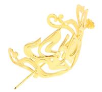 Gatuida Ancient Chinese Coronet Crown Hairpin for Men Lightweight Vintage Hanfu Hair Accessories Traditional Costume Hair Chopsticks for Cosplay Stage Performance and Cultural Events