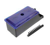 Gatuida Aquarium Filter Box Fish Tank Hanging Filter Adjustable Bottom Tray to 41cm Plastic Material Suitable for Radiography Breeding Tanks Random Color