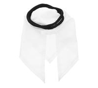 Gatuida Arab Dog Head Scarf Medium Pet Head Wrap White Keffiyeh Shemagh Costume for Dogs Cats Dubai Arabian Dress-Up Christmas Halloween Accessory
