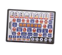 Gatuida Arabic Learning Tablet Interactive Arabic Alphabet Educational Device for Quran Learning Pad Fun and Portable Early Education Machine for Boys