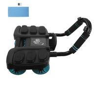 Gatuida Automatic Rebound Ab Roller Wheel Rubber and Plastic Material for Core Exercise with Ergonomic Design and Fourwheel Structure Suitable for Home Gym Workouts