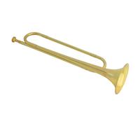 Gatuida B Flat Brass Trumpet for Beginners and Teens Professional Musical Instrument Plaything Stylish Gold Design Suitable for Classical Jazz Pop Music Practice