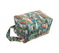 Gatuida Baby Diaper Storage Pouch Waterproof Wet Dry Diaper Bag Printed Nursery Organizer for Travel Infant Care