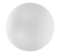 Gatuida Ball Shaped Reusable Foam Cake Model for Cake Decorating Practice Multi Function Lightweight White Craft Prop for Wedding Birthday and Floral Decoration