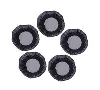 Gatuida Ballet Hair Bun Nets 5pcs Big Hole Hairnet Covers Invisible Mesh Dancing Hair Accessories for Women Girls Ballet Dance