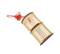 Gatuida Bamboo Cage for Insects Portable Bamboo Container for Boys and Girls Outdoor Exploration Smooth Edges for Safety for Grasshoppers and Crickets for