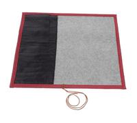 Gatuida Bamboo Pen Bag Canvas Roll up Holder for Artists Calligraphy Brush Storage Case