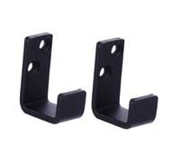 Gatuida Barn Door Floor Guide Carbon Steel Adjustable Sliding Door Stopper Wall Mount 2pcs for Living Room and Home Use