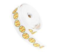 Gatuida Baseball Grosgrain Ribbon Sturdy Material for Sports Party Decorations and Cheer Bows Craft Ribbon for DIY Wrapping Team Wreaths Birthday Gifts and Sport Event Accessories