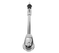 Gatuida Bass Drum Leg - Anti Skid Drum Stand Foot Replacement Spurs Musical Instrument Accessory Professional Percussion Instrument Silver