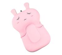 Gatuida Bath Cushion Bathtub Mat with Sling Support for Boy Girl Soft Shower Pad for Comfortable and Safe Bathing Fits Sink and Tub Space-Saving Design Lovely Princess Pink