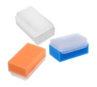 Gatuida Bath Sponge Brush for Newborns Portable Sensory Exfoliator in White Orange Cleansing for Skin and Scalp Massage Stimulates Sensory Development and Thorough Cleaning