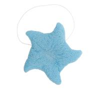 Gatuida Bath Sponge Exfoliating Shower Scrubber Cute Sea Star Design Multipurpose for Lightweight Portable Bath Sponge for Body Washing