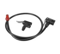 Gatuida Bike Inflator Hose Anti-Freeze Extension Pipe with Valve Adapters for French American British Nozzles Cycling Pump Repair Accessory