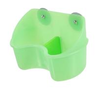 Gatuida Bird Feeder Container for Parrots Cockatiels More Capacity Food Water Dispenser Stable Installation Easy to Use for Bird Cages Suitable for Various Pets