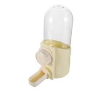 Gatuida Bird Water Dispenser with Easy Refill Cap Space-saving Pigeon Water Trough for Small Pets Parrots Quails and Poultry User-friendly Hydration Feeder for Cage Birds