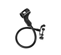Gatuida Black Gooseneck Microphone Rack with Adjustable Design and Wearable Iron Frame, Flexible Hose Stand Mic Arm Suitable for Studio and Broadcasting Use