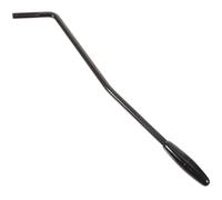 Gatuida Black Metal Guitar Tremolo Bar 6mm Thread Electric Guitar Whammy Bar with Plastic Tip Versatile Performance Accessory