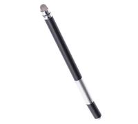 Gatuida Black Metal Stylus Pen Double-ended Design for Capacitive Screen Devices with Natural Writing Feeling Suitable for Drawing Apps and Checking Email on Tablets