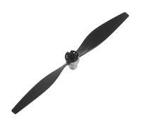 Gatuida Black Plastic Aircraft Propellers Replacement for DIY Rc Helicopter Model Accessories Easy Installation Enhanced Thrust for Remote Control Airplane Parts