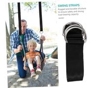 Gatuida Black Tree Swing Straps Wide Heavy-duty Polyester Hammock Hanging for Outdoor Garden Furniture and Rope Swings