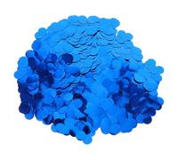 Gatuida Blue Shiny Round Paper Confetti for Party Decorations Balloon Filler and Table Scatter for Weddings Anniversaries Birthdays Easy Cleanup and Vibrant Celebration Accents