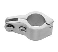 Gatuida Boat Bimini Top Hinge Bimini Jaw Clamp Slides Hinged Stainless Steel Jaw Slide Caps External Marine Heavy for Tube Deck Hardware 25mm