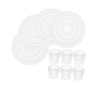 Gatuida Breast Pump Accessories Silicone Diaphragm Valves for Pumps Washable Flexible Flange Inserts Replacements Ensures Fresh Milk Storage Compatible for Momcozy