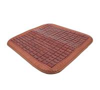 Gatuida Breathable Bamboo Seat Cushion Summer Cool Mat for Cars Front Seats Chair Pad with Ventilated Natural Material Stylish Coffee Color for Indoor and Outdoor Use