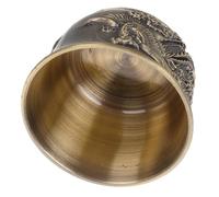 Gatuida Bronze Dragon Engraving Kung Fu Tea Cup Antique Chinese Tea Mug Retro Teaware for Home Use Break-Resistant Small Cup Enthusiasts