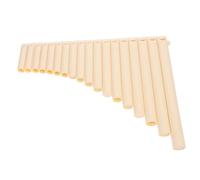 Gatuida C Key Pan Flute Musical Instrument Panpipe Beginner's Pan Flute Easy to Play Portable Panpipe for Ages