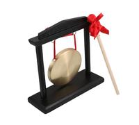 Gatuida Cabbage Cabbage Rack Decorative Gong Beater and Stand for Classroom and Desktop Hanging Traditional Chinese Percussion Instrument