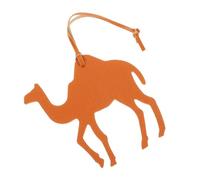 Gatuida Camel Pendant Keychain for Women PU Leather Animal Hanging Decor Cute Backpack Charm Middle Eastern Style Aesthetic Bag Decoration