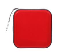 Gatuida Capacity Hard Plastic CD Holder Case with Zipper Portable Disc Storage Bag for Car and Home Large Space Organizer Protects Cds Dvds From Damp Scratches and Corruption