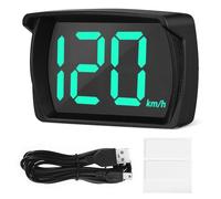 Gatuida Car Hud Display Digital Speedometer with Real-Time Updates Compact Dashboard Speed Meter for All Vehicles Easy Installation Auto Shut off Function