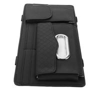 Gatuida Car Organizer Sun Visor Clip Multi Functional Auto Visor Sunglasses Holder Tissue Box Card Storage Pocket for Vehicle Interior Accessories