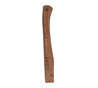 Gatuida Carbonized Quercus Acutissima Wood Camp Handle Replacement with Ergonomic Tiger Head Grip American Wooden Handle for Precision Woodworking and Outdoor Camping Tools