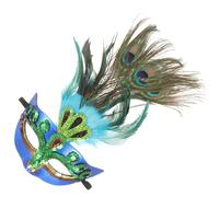Gatuida Carnival Cosplay Peacock Mask Elegant for Costume Parties Fashion Shows Stunning Party Prop for Women for Halloween Celebrations
