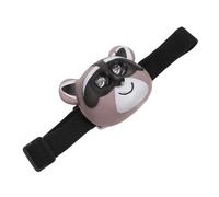 Gatuida Cartoon Animal Headlamp Raccoon Shape Plastic LED Headlight for Camping Night Walking Running Study Abs Material