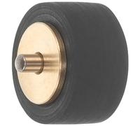 Gatuida Cassette Tape Recorder Pinch Roller Replacement Copper Bearing Roller for Audio Radio Tape and Video Decks Suitable for Cassette Deck Repairs