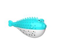 Gatuida Catnip Cat Teeth Cleaning Stick 2pcs Chew Fish Shape Silicone Sturdy Chewing and Grabbing for Pet Cats and Kittens for Indoor Play and Dental Care