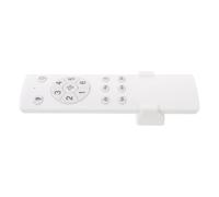 Gatuida Ceiling Fan Remote Control White Plastic Replacement with 6-speed Variable Speed and Timer Function, High Efficiency Lighting Fan Light Controller for Living Room and Office