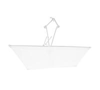 Gatuida Central Air Conditioner Windshield Deflector Ceiling Vent Baffle Airflow Control Air Deflector for Home Office Commercial Use White