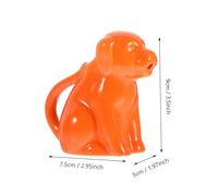 Gatuida Ceramic Milk Cup Dog Shaped Creamer Pitcher with Handle for Sauce Serving at Home and Parties Premium Smooth Ceramic Jug for Soy Sauce Ketchup and Salsas for BBQ Buffets