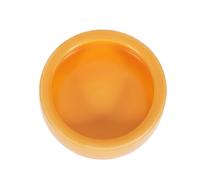 Gatuida Ceramic round Reptile Feeding Bowl with Anti-escape Feature and Suction Cups, Reliable and Delicate Food Basin for Lizards and Small Reptiles in Fish Tank Use