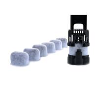 Gatuida Charcoal Filters, Removes Bad Tastes Non-Woven Bamboo Charcoal Material 6pcs Replacement for Improves Filtering Process Coffee Machines Compatible with Special Edition Coffee